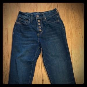 Aeropostale super high waist skinny jeans